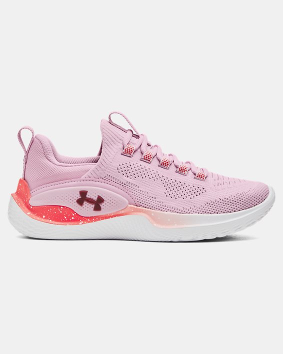 Women's UA Flow Dynamic Training Shoes in Pink image number 0